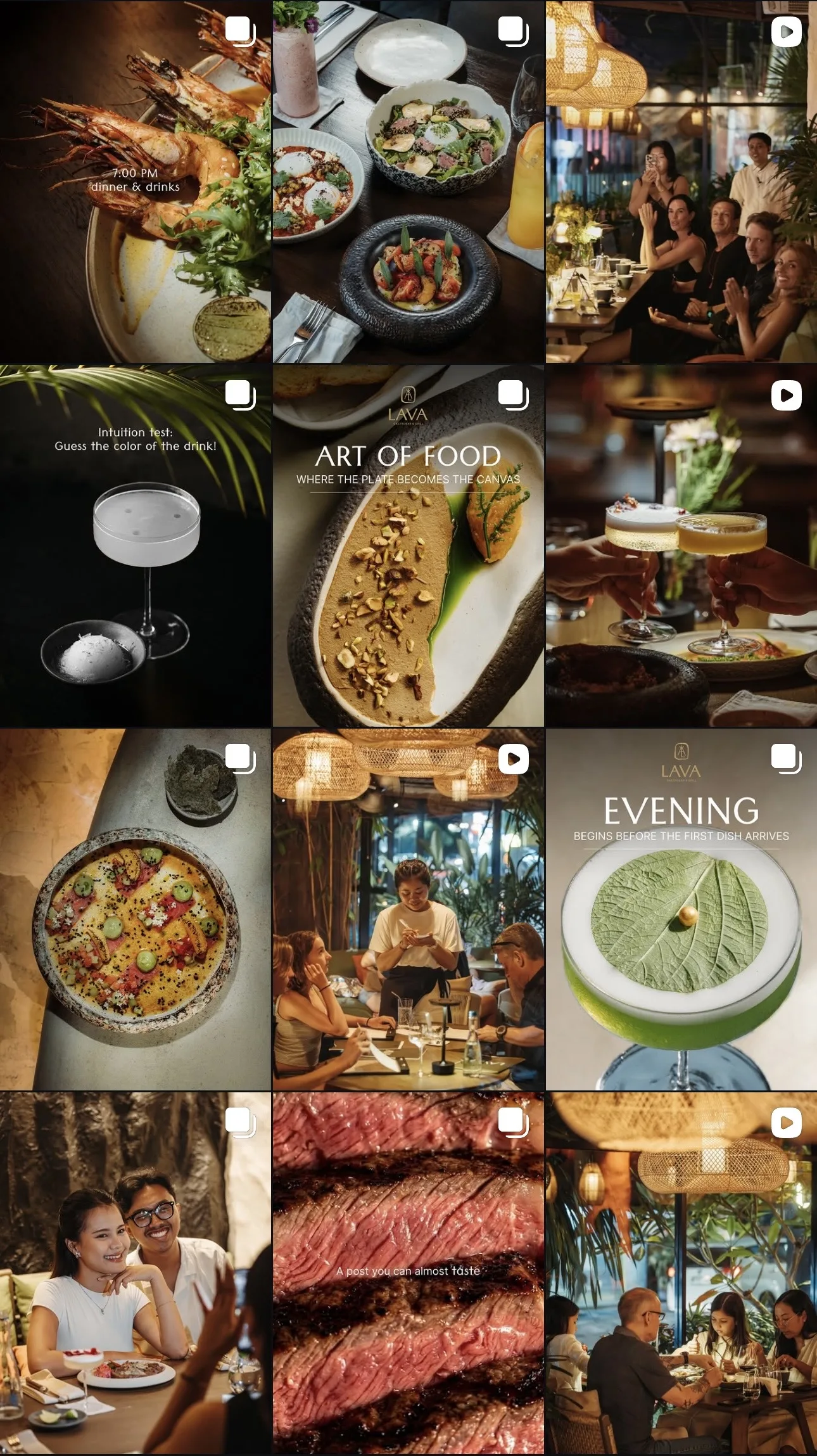 Lava Instagram Grid 2